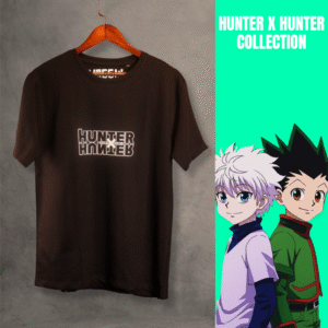 Gon Freecss & Killua Zoldyck Regular Fit T-Shirt : HunterXHunter (Black)