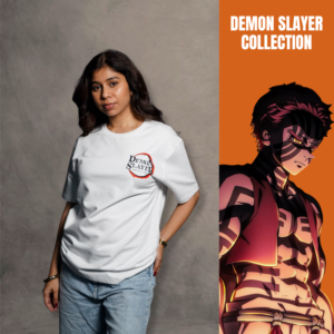Akaza Regular Fit T-Shirt : Demon Slayer
