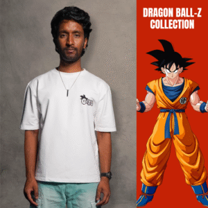 Ultra Instinct Goku Regular Fit T-Shirt : Dragon Ball Super (White)