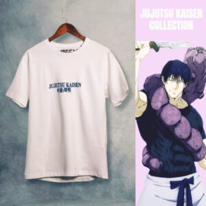 Toji Fushiguro Regular Fit T-Shirt : JJK (White)