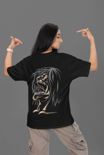 Eren Yearger Titan Regular Fit T-Shirt : AOT (Black) photo review