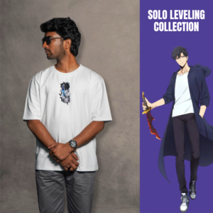 Sung Jin Woo Relaxed Fit T-Shirt : Solo Leveling