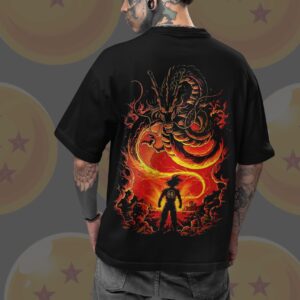 Goku Shenron Relaxed Fit T-Shirt : Dragon Ball